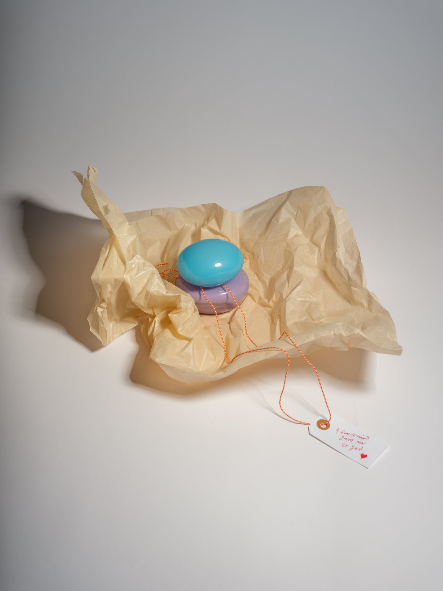 mouth-blown glass objects, bonbonniere mini by Helle Mardahl